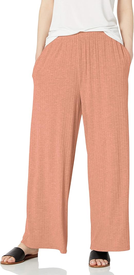 Amazon Brand Daily Ritual Women's Rayon Spandex Wide Rib