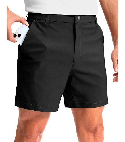 G Gradual Men's Golf Casual Shorts 7 Inch Inseam with 5 Pockets