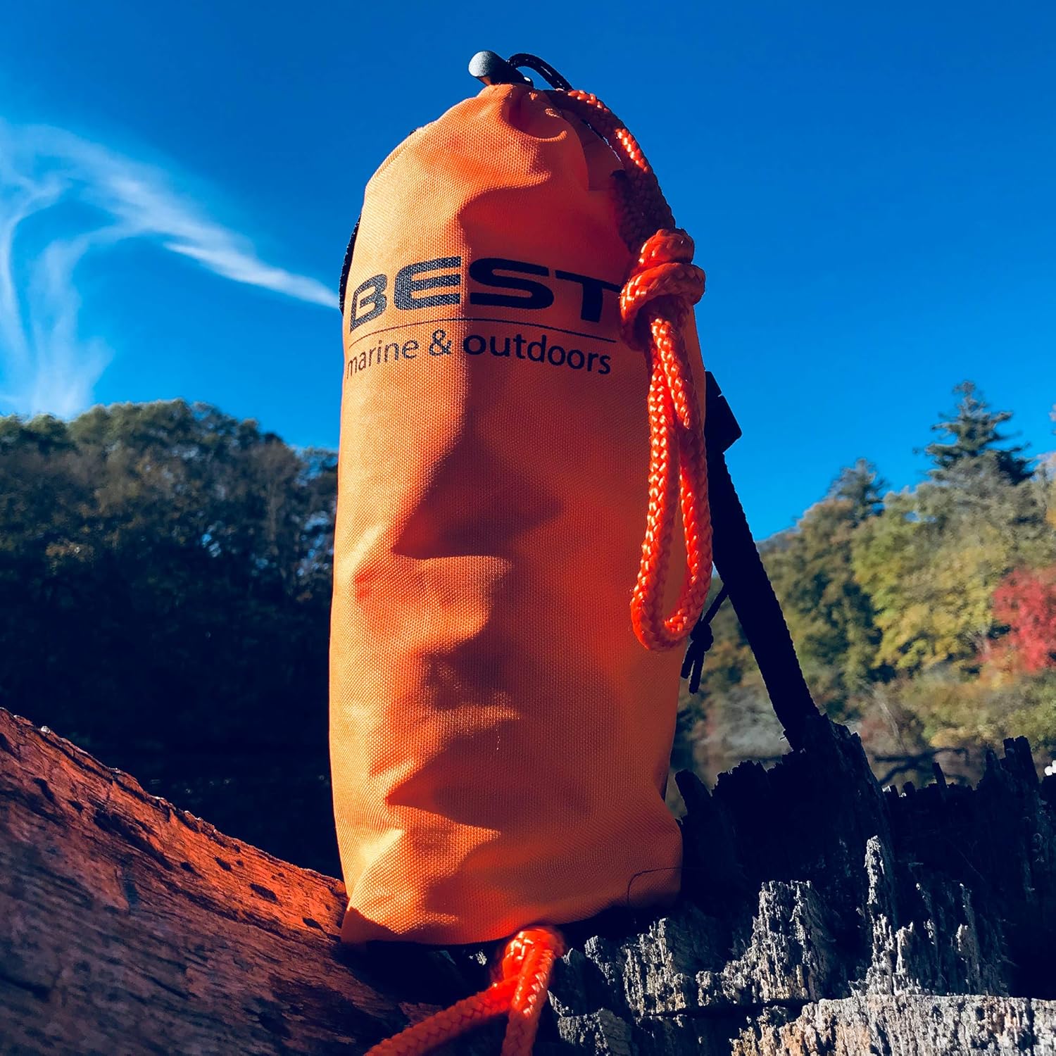 Best Marine Throw Ropes Rescue Bag with 70 Feet of Marine Line. Throwable Flotation Device for Kayaking and Boating. High Visibility Water Rescue Safety Equipment for Kayak and Boat Emergency: Clothing