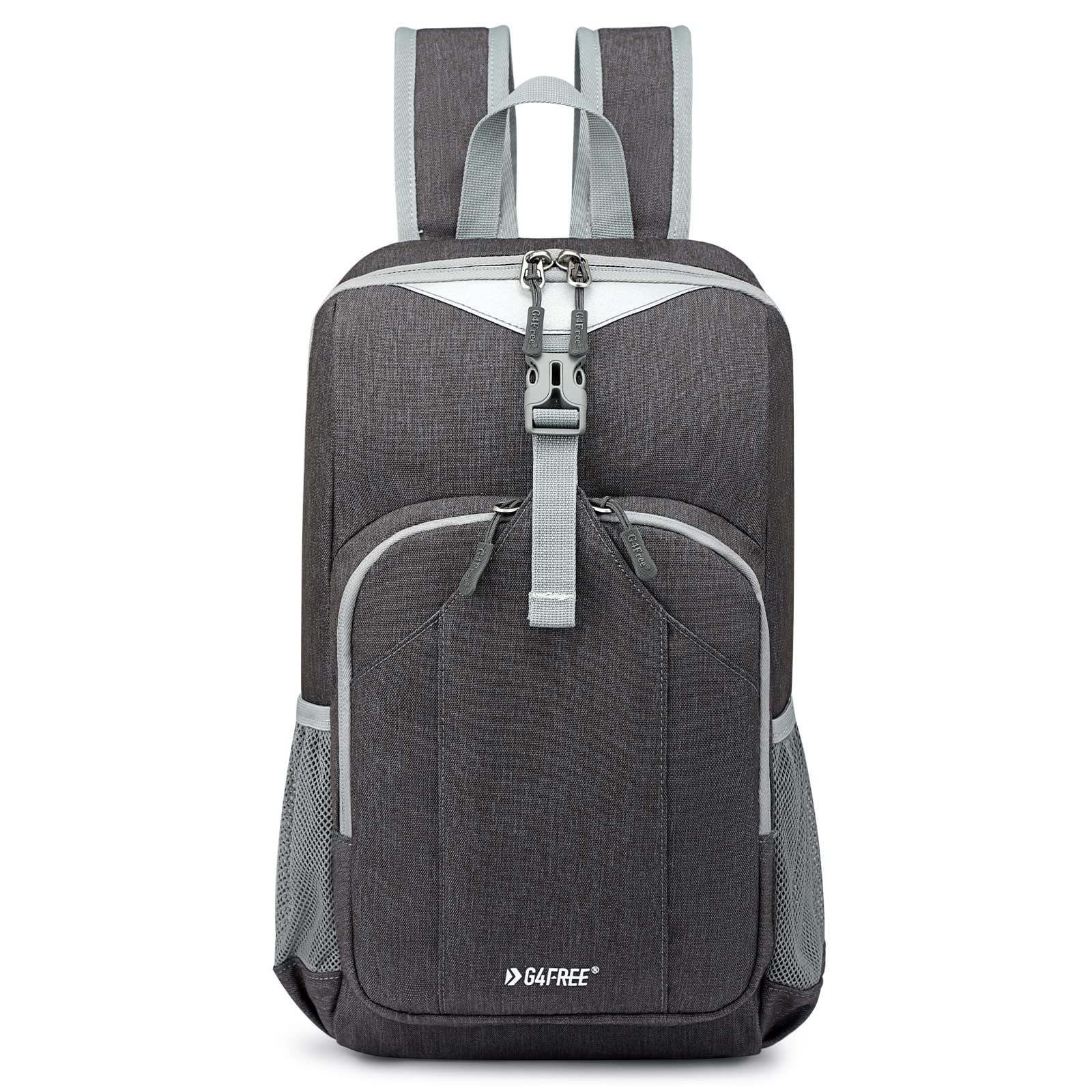 G4Free Mini 10L Hiking Daypack Small Hiking Backpack Cycling Compact Shoulder Backpack Outdoor for Men Women(Dark Grey)