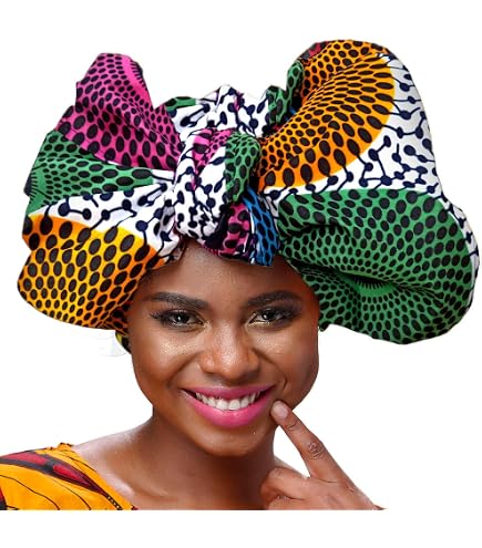 Amazon.com: HollandaisWax African Head Wraps for Women  display picture 1