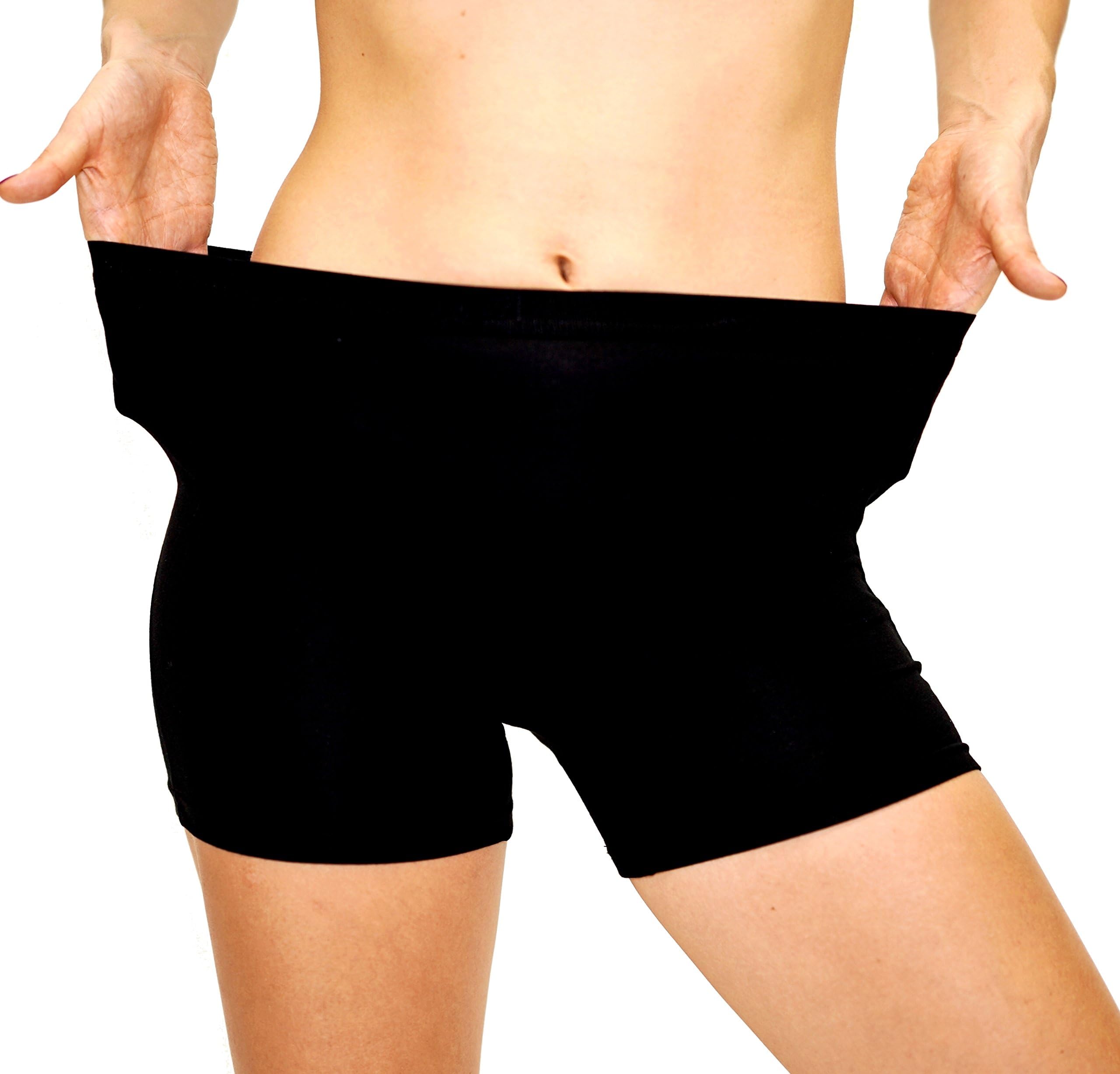 Women's 2 Pack Modal Comfortable Yoga Boxer Brief Boyshorts