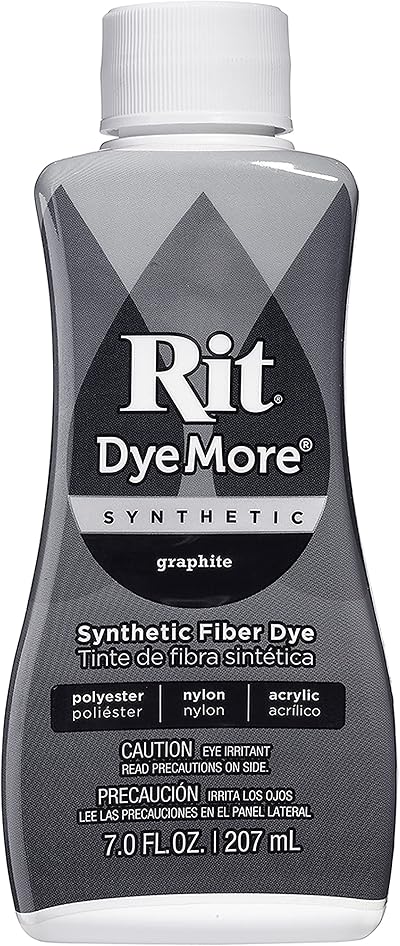 Rit Nakoma Dye More 7oz - Graphite - Synthetic Fabric Dye