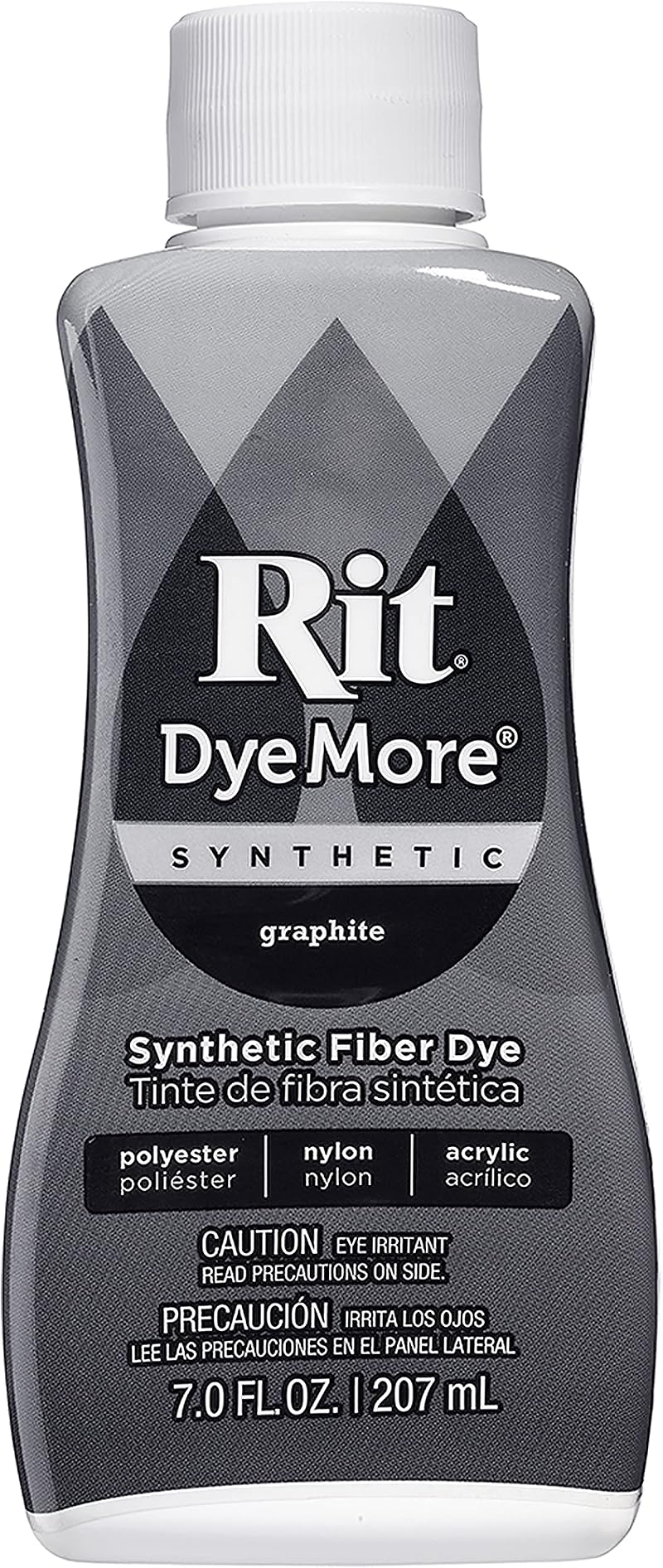 Rit Nakoma Dye More 7oz - Graphite - Synthetic Fabric Dye