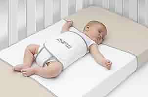 newborn sleep positioner anti roll pillow