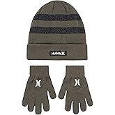 Hurley unisex-child Beanie and Glove Set
