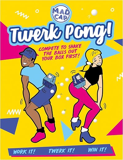 Fizz Creations Twerk Pong - Hilarious Adult Party Game