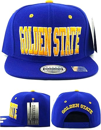 blue and gold hat
