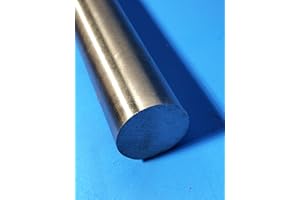 INDUSTRIAL METAL SALES 1045 Precision Shaft Steel Round Bar 1" Dia x 12"-Long T&G&P