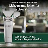 Proraso Shaving Cream Tube Sensitive 150ml Oat Green Tea Italy White view 3