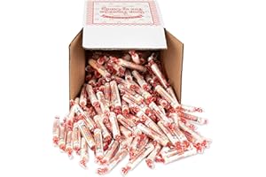 Smarty Classic Rolls 3Lb Bulk Box - 48 OZ Original Fruit Flavored Smarty Rolls - Value Size 180 Rolls Per Box - Freshly Packed By Snackadilly