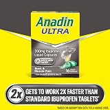 Anadin Ultra Ibuprofen Back & Muscle Pain Relief Liquid Capsules 16 Pack view 2