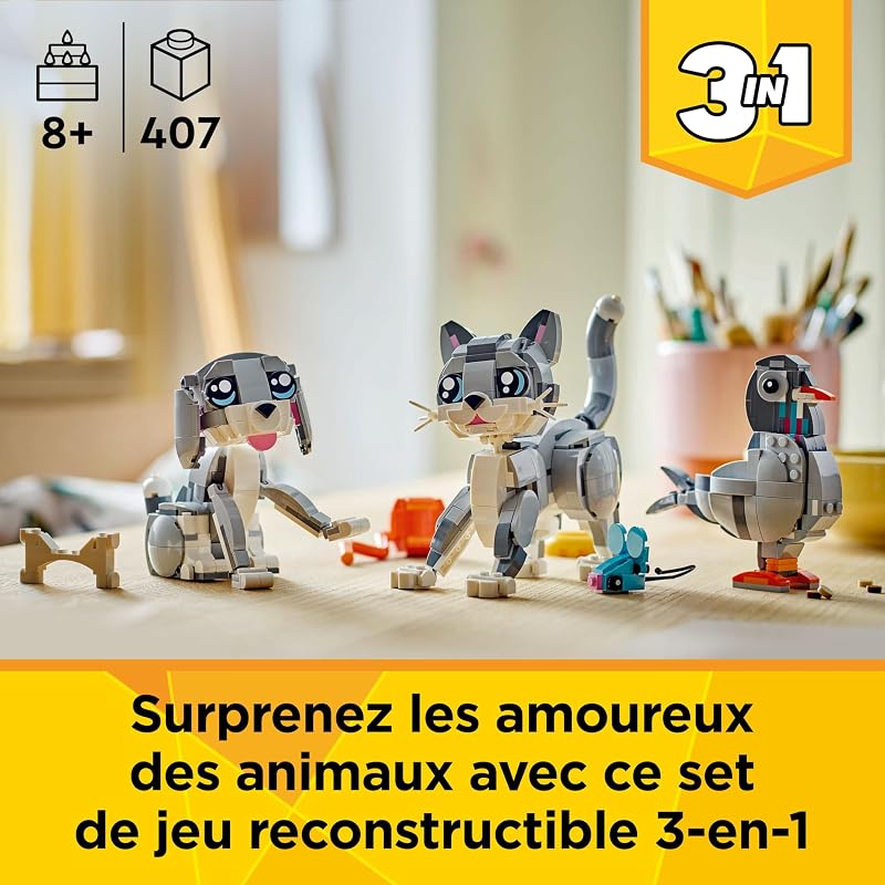 Creator 3-en-1 Le Chat Joueur 31163