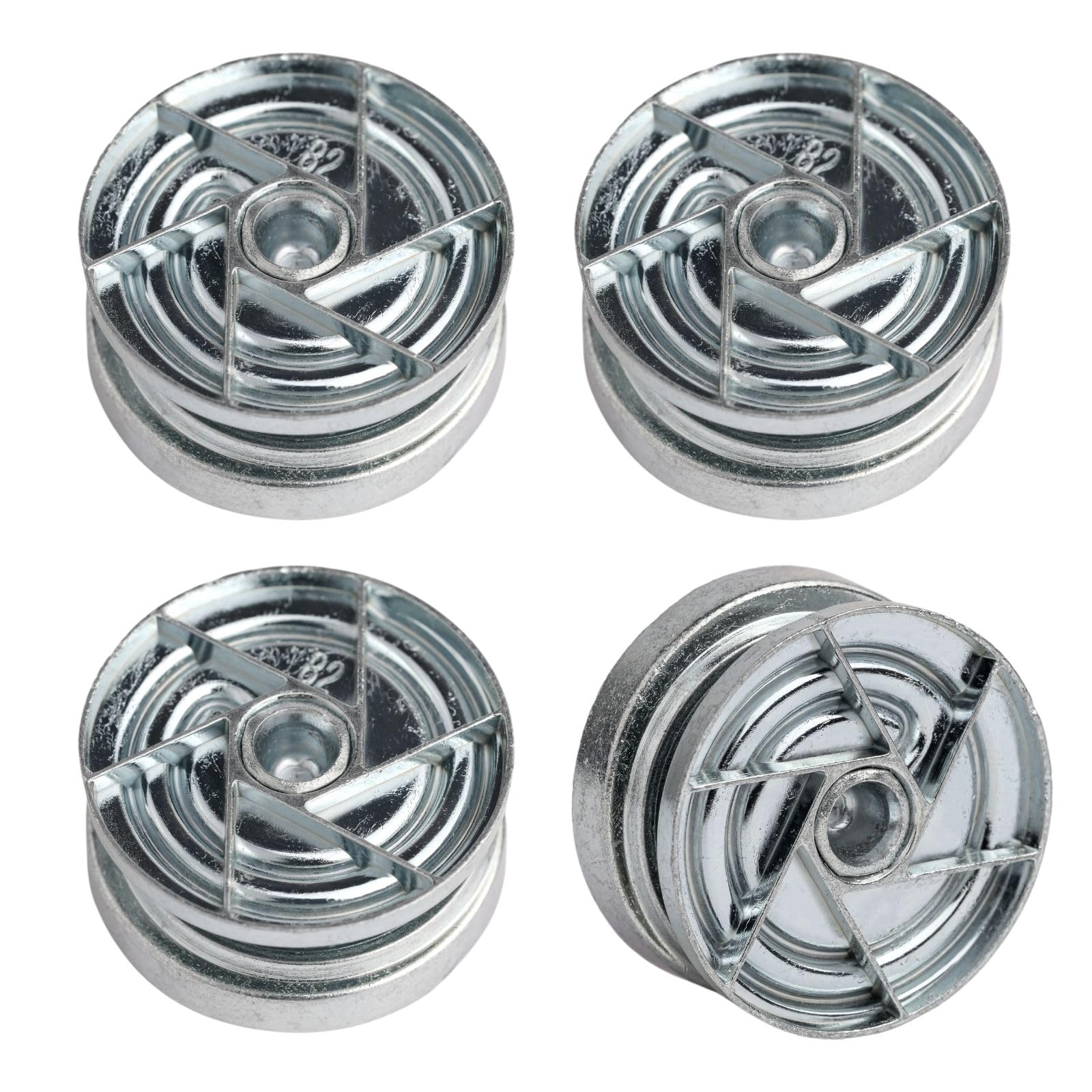 rudis-spareparts Wheel Lock Eccentric Nut #114670 Suitable as Replacement Part for Ikea Malm, BRIMNES (Pack of 4)