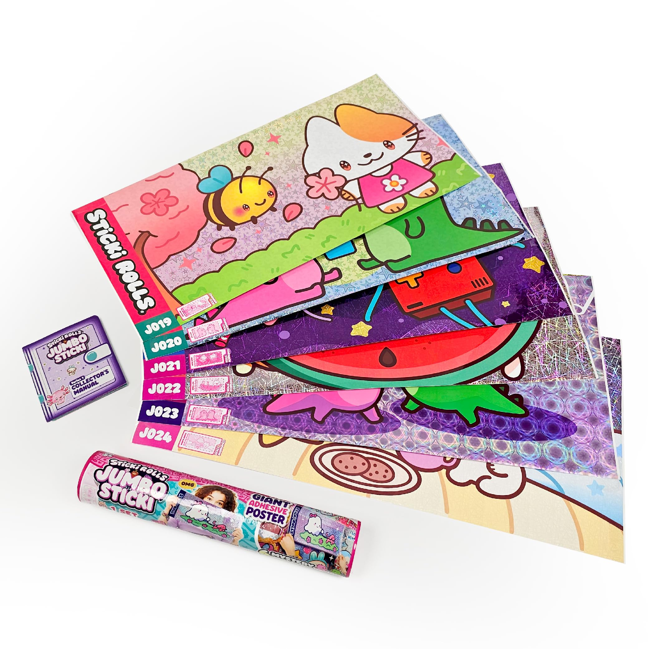 Sticki Rolls Jumbo Stickies – 6-Pack Capsule | 72