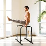 Yaheetech Dip Bars Station Pull Up Bars Heavy Duty Steel 500lbs Capacity view 8