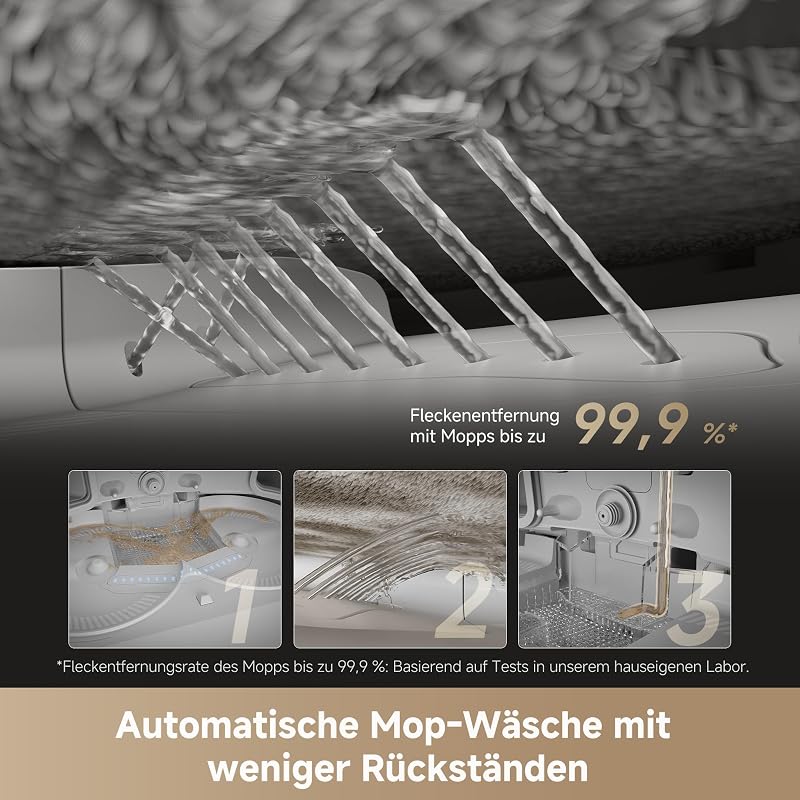 X50 Ultra Complete Saugroboter mit Wischfunktion,20.000 Pa