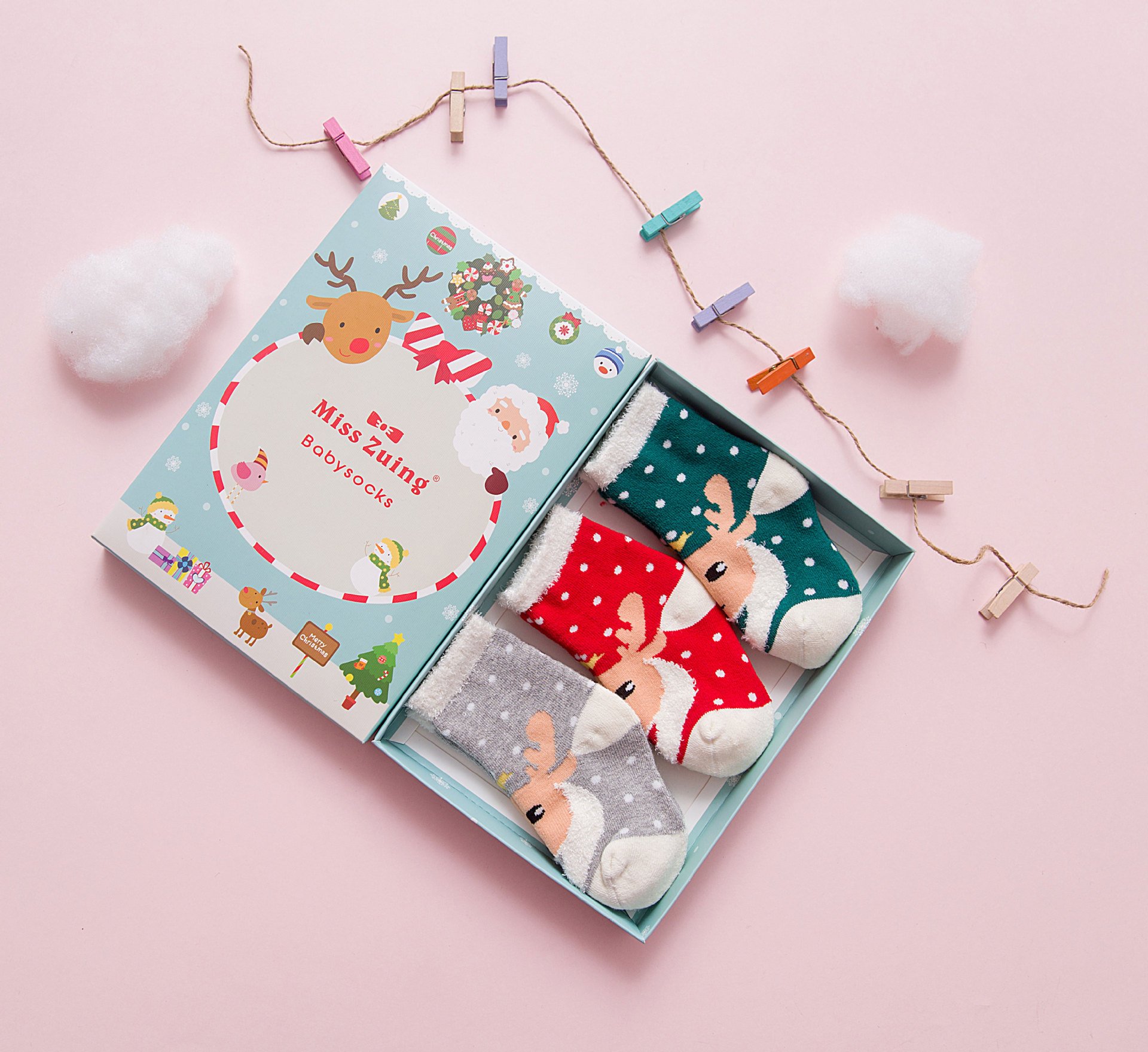 Organic Baby Socks Baby Boy Athletic Socks 0-12 Months Christmas Socks 6 Pairs