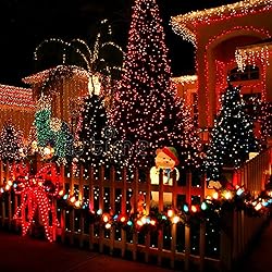 Dazzle Bright 300 LED Christmas String Lights, 100