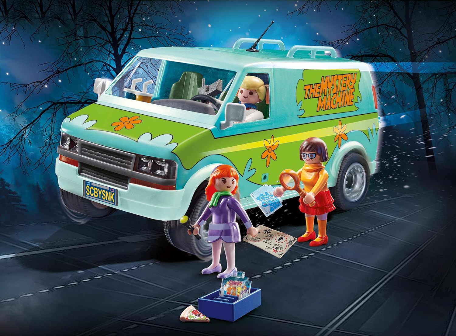 Playmobil Scooby-DOO! Mystery Machine: Toys & Games