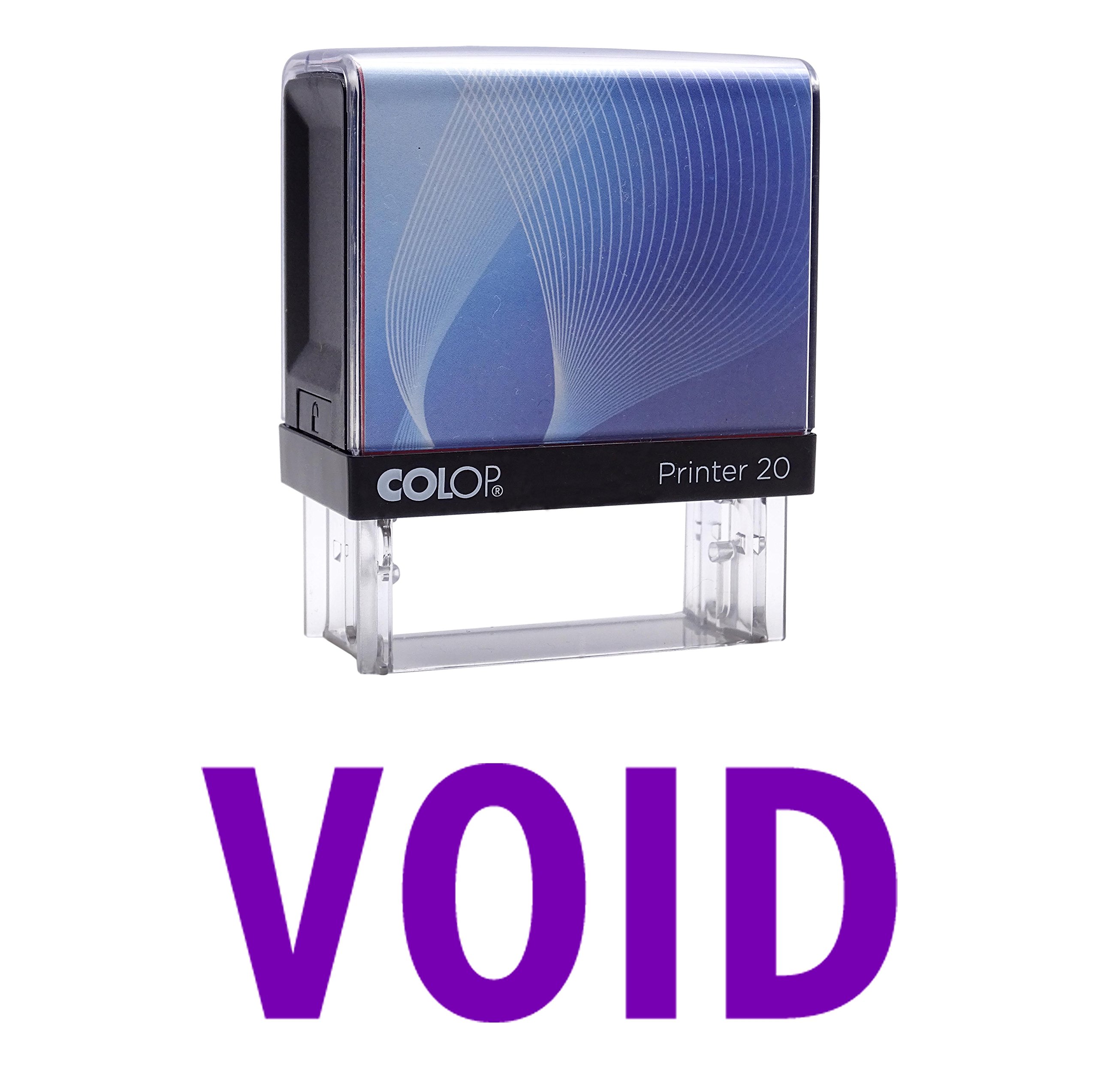 Void Self Inking Rubber Stamp Custom Colop Office Stationary P20 Mini Stamper