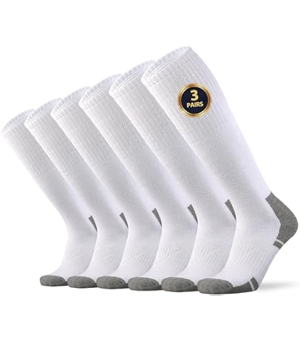Amazon.com: Wigwam S9012 Super 60 6-Pack Tube Sock, White - One