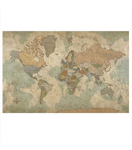 Cavallini Vintage Botany Chart Poster - 40x28 Inch Educational Wall Art For Classroom Or Home