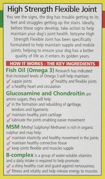 vetzyme joint tablets