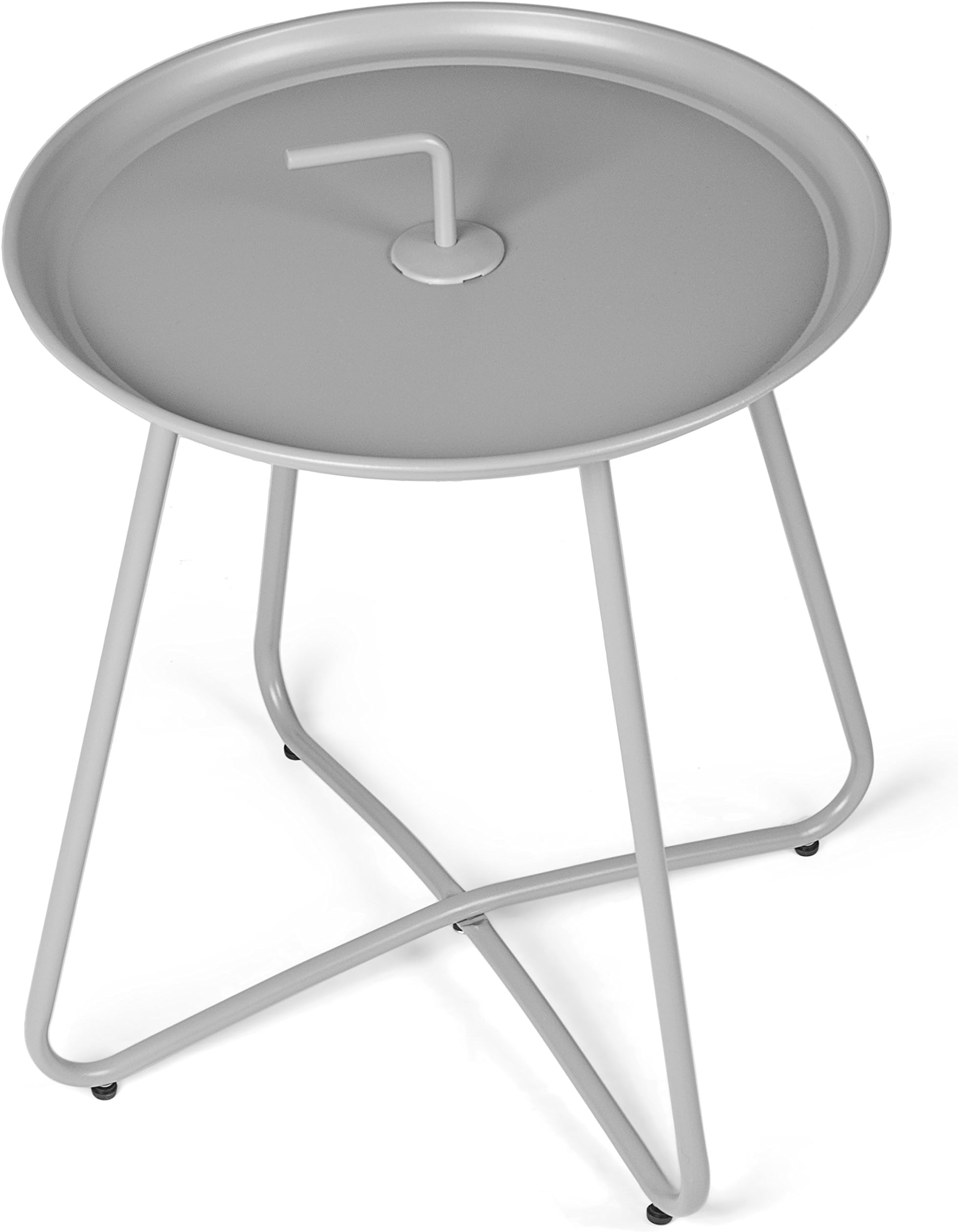 Vanage Vanage Foldable Coffee Table with Handle – Small Table for Indoor and Outdoor Use – Side Table for Terrace and Balcony