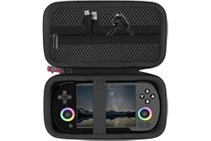 khanka Hard Travel Case Replacement for RG40XX H Retro Handheld Game Console,Case Only. (Black)