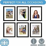 Clay Roberts 8x10 Picture Frame Black Freestanding Wall Mountable 20x25 cm view 6