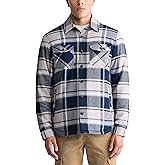 Buffalo David Bitton Men's Shirt Style Shacket Jacket, Irish Cream, Medium