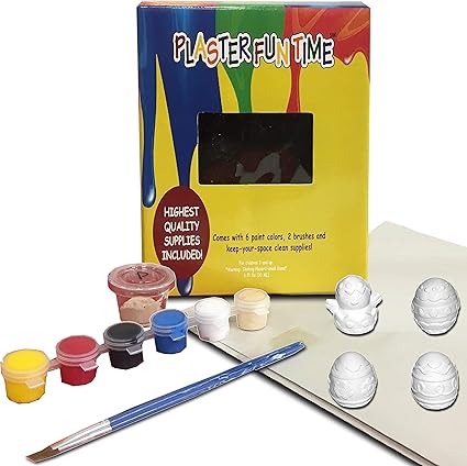 Amazon Co Jp イースタークラフト 4 8歳のお子様用 自分でペイントできるイースターエッグ ペイントキット 子供用 3歳以上 Diy オールインクルーシブ レディ 4つのミニエッグ 6本のペイント 2本のブラシ ペーパーで簡単にクリーンアップできます ホーム