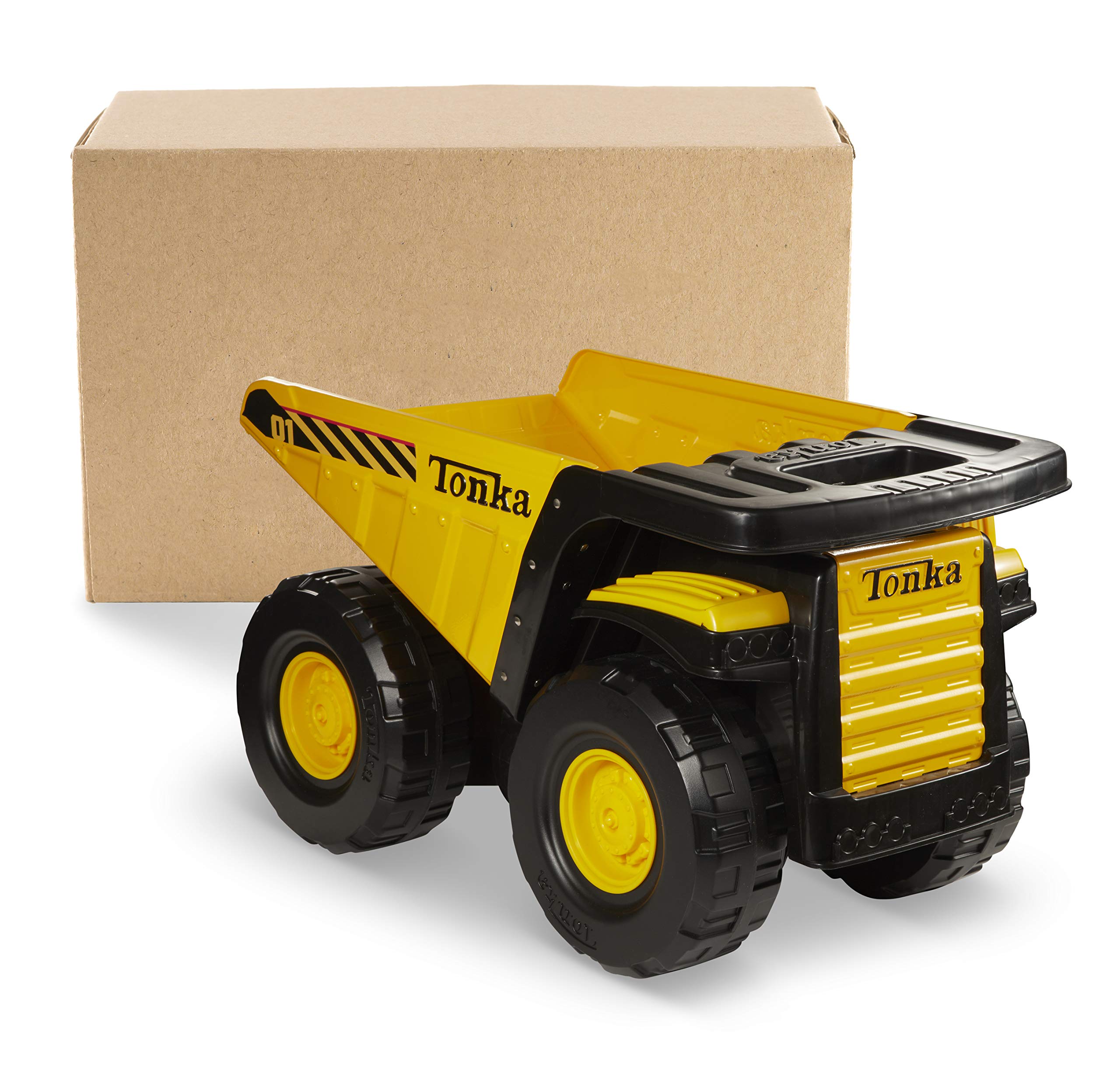Tonka Toughest Mighty Dump Truck Toy Construction Vehicle eBay