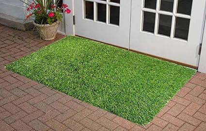 Home Sajja Artificial Soft & Durable Green Grass For Balcony, Lawn & Door 40 X 60 Cm