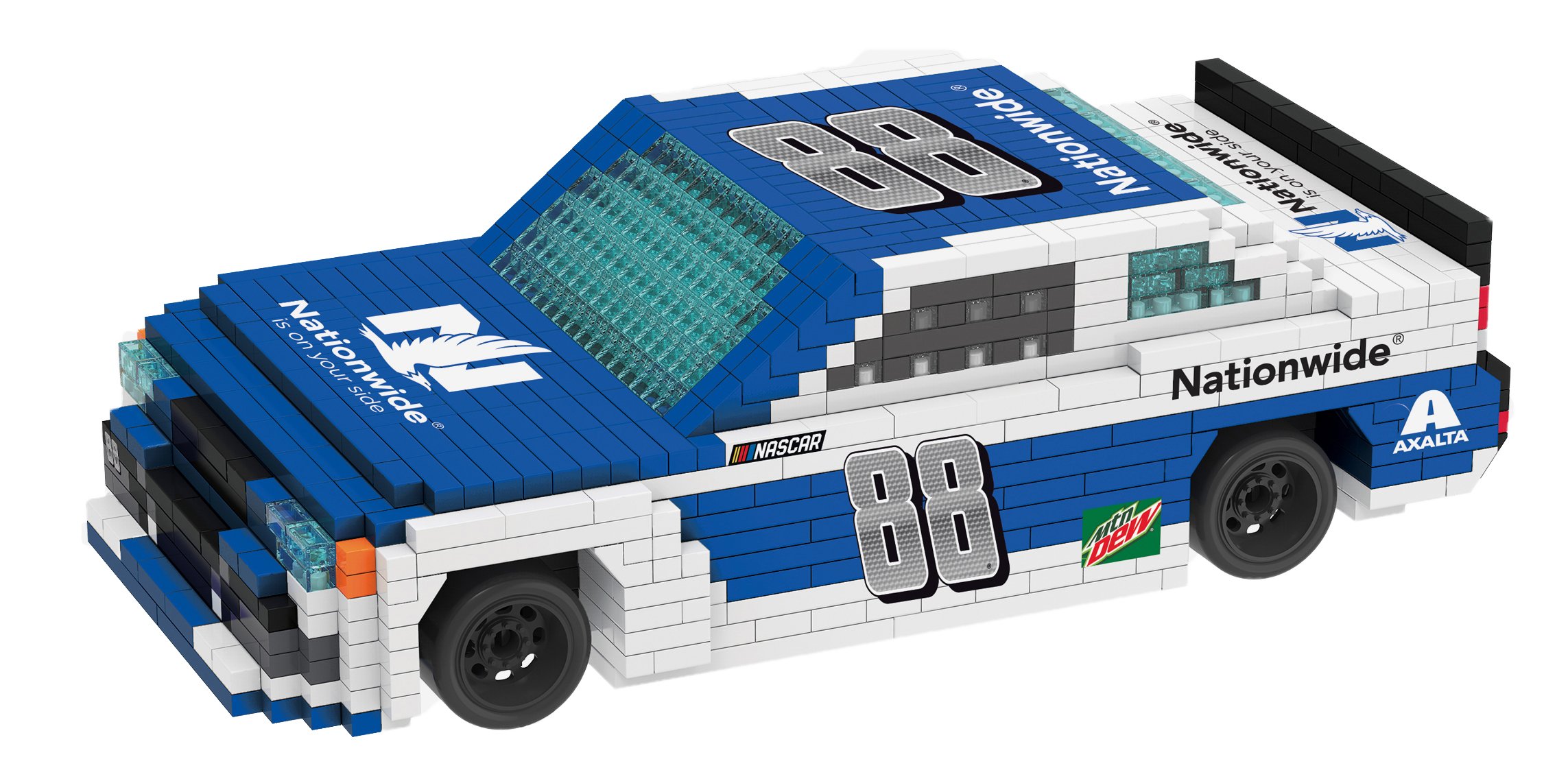 NASCAR 3D BRXLZ Driver Car - EARNHARDT JR D. #88