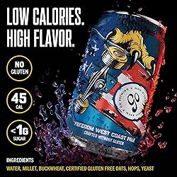 Go Brewing - Freedom West Coast Pale, Amber, and