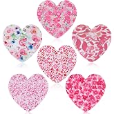 ANGTICS 30 Pcs Dexcom G7 Adhesive Patches, Waterproof CGM Sensor Patches | Hypoallergenic Adhesive Glucose Monitor Patch with Heart Shapes, Stelo Overpatch G7 Adhesive Patches (Petal Heart Romance)