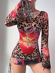 ZAFUL Womens Swimsuit Cover Up Dress Off Shoulder