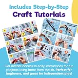 Blue Squid Deluxe Arts & Crafts Box 2800+ Pcs 2 Drawers 18 Compartments view 4