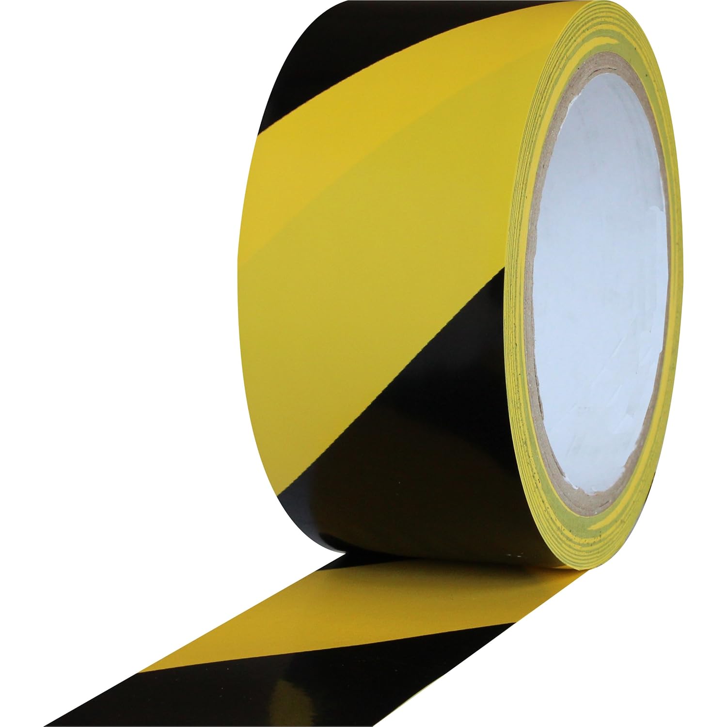 ProTapes PVC Heavy Duty Safety Stripe, 51 lbs/in Tensile Strength, 7.8