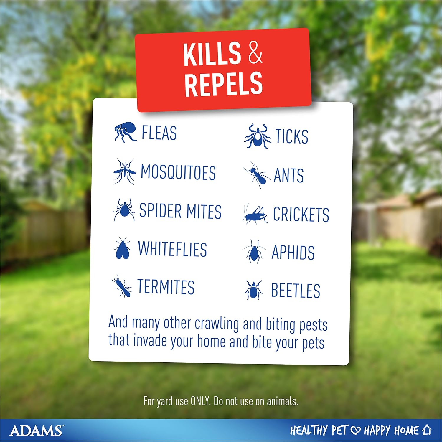 Adams Plus Yard Spray, 32 Oz: Pet Supplies
