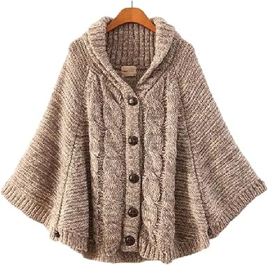 Amazon アンミダ Anmida レディース ポンチョ トップス 春服 ニット Amazon アンミダ Anmida レディース ポンチョ トップス 春服 ニット