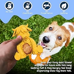 Yeti Puff and Play Dog Toy, Dog Chew Holder, Fun