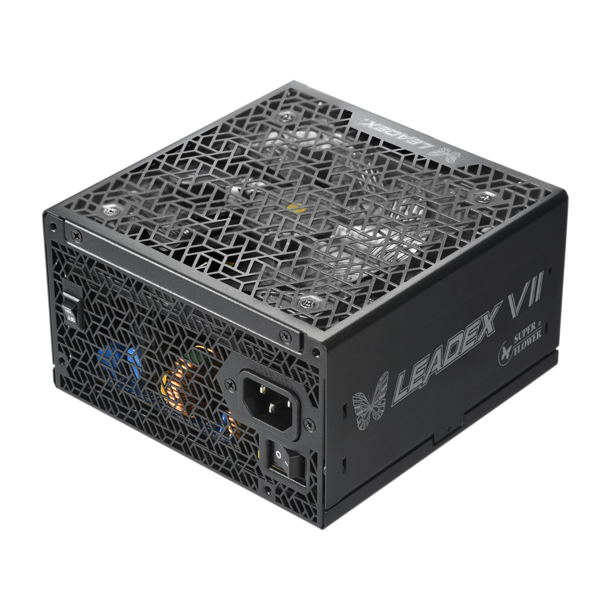 Photo 1 of Super Flower Leadex VII XP PRO 850W 80+ Platinum, Cybenetics Platinum, Full Modular, ATX 3.1 & PCIe 5.0, W/12VHPWR (2x8pin-16pin Native Cables), FDB Fan, SF-850F14XP, Black