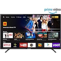 Kodak 108cm (43 inches) 4K Ultra HD Smart IPS LED TV 43UHDXSMART (Black) (2019 Model)