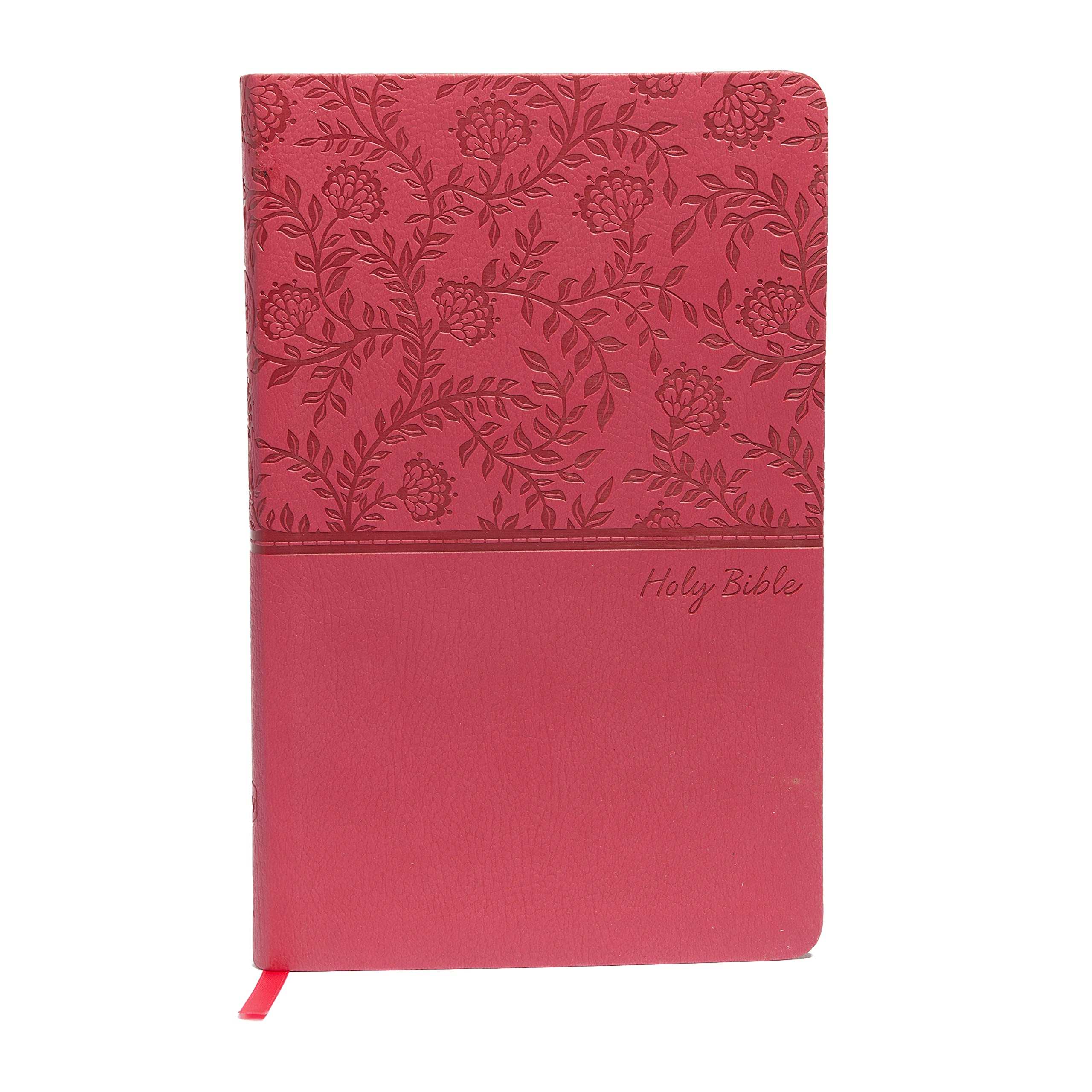 NKJV, Value Thinline Bible, Pink Leathersoft, Red Letter, Comfort Print: Holy Bible, New King James Version NKJV, Value Thinline Bible, Pink Leathersoft, Red Letter, Comfort Print: Holy Bible, New King James Version Imitation Leather