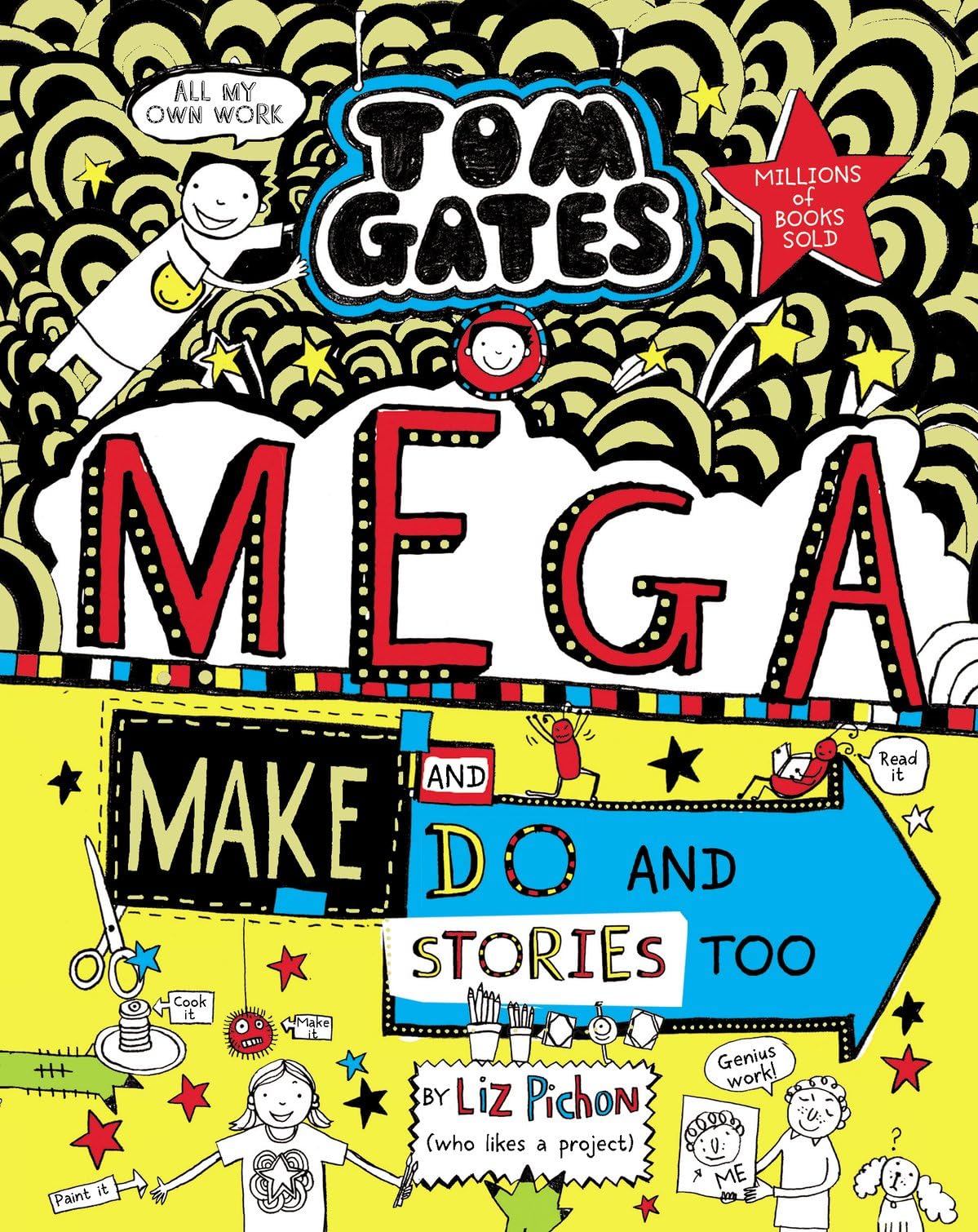 Portada de Tom Gates: Mega Make and Do and Stories Too!: 16