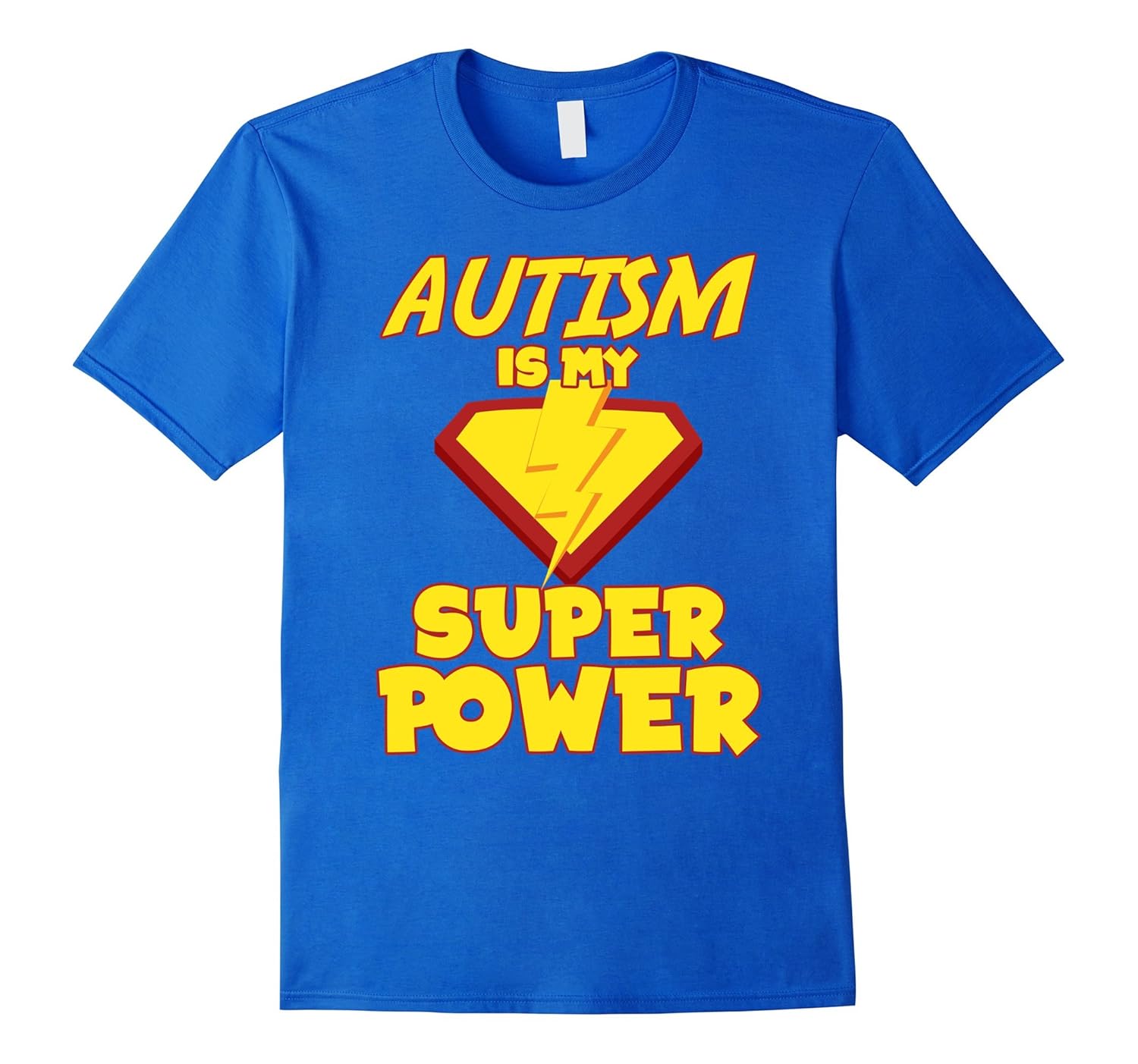 Autism is my super power – Funny Autism Superhero Tshirt