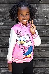 Disney Daisy Duck Toddler Girls Varsity Bomber